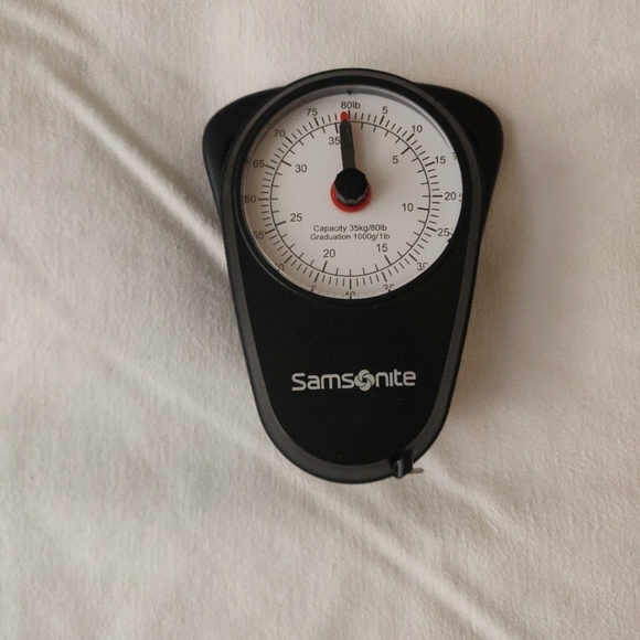 Other Samsonite Manual Luggage Scale Black Poshmark